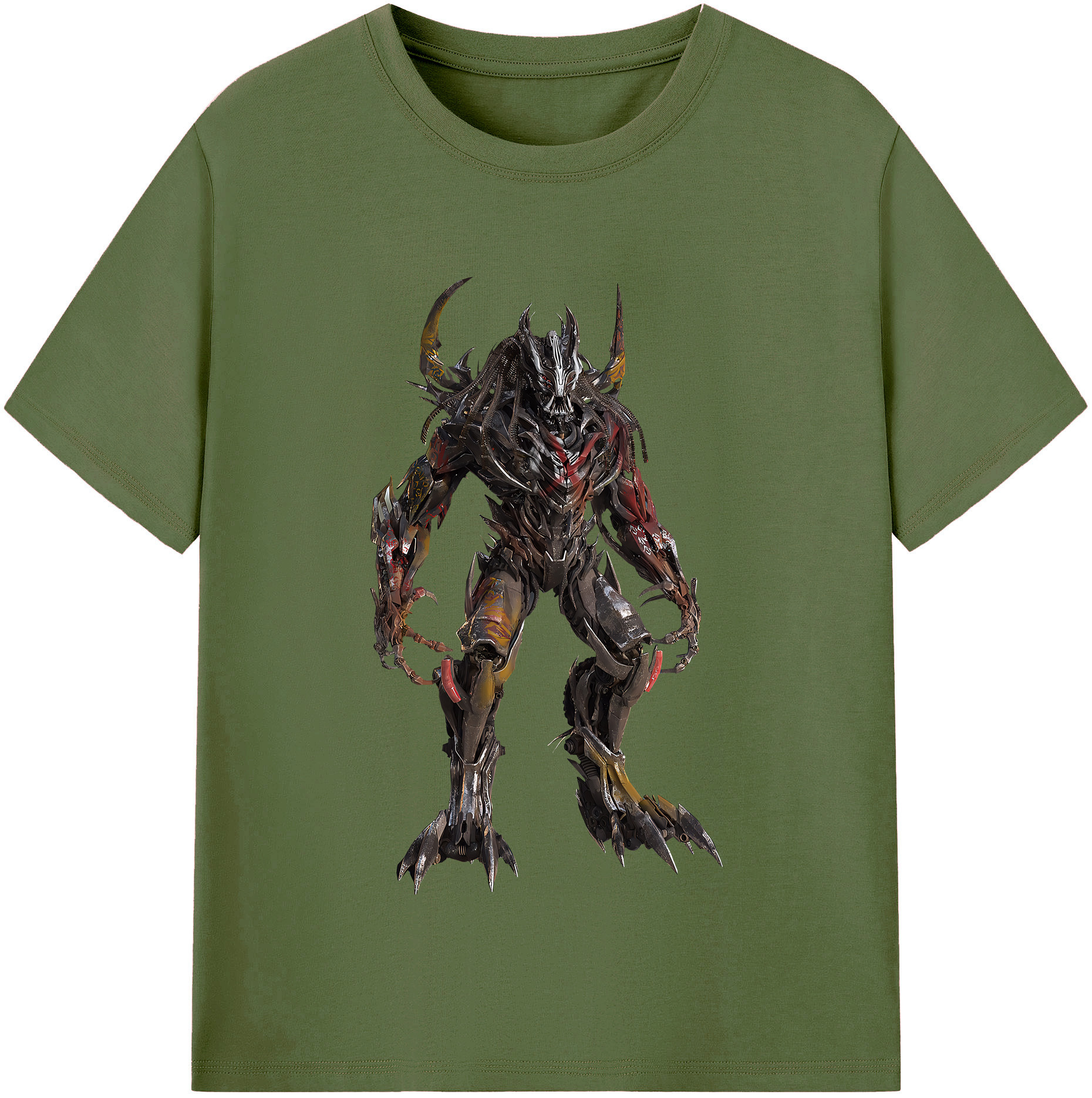 （画像用） Transformers トランスフォーマー 綿100％半袖Tシャツ（フロントプリント）